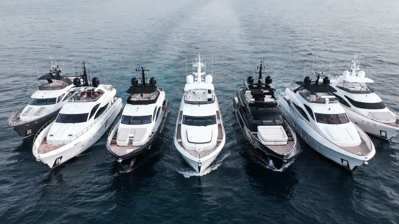 Corporate gathering aboard a luxury yacht
